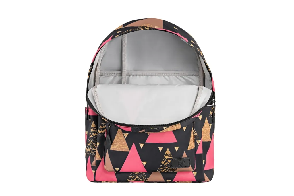 Laptop backpack 2Е BPT6114BK, TeensPack Triangles 13″, Black