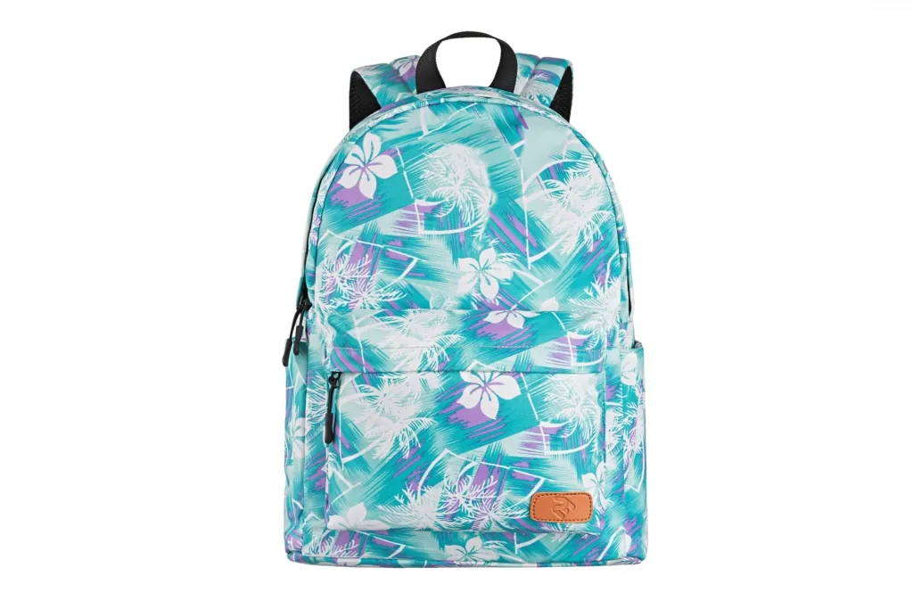 Рюкзак для ноутбука 2E BPT6114GB, TeensPack Wildflowers, Green/Blue