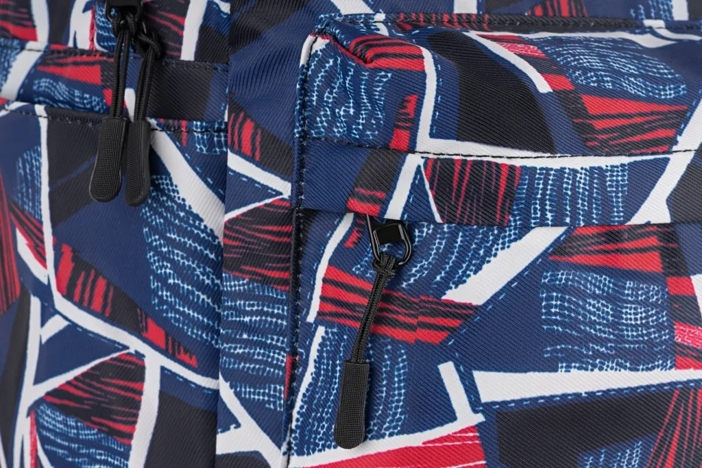 Рюкзак для ноутбука 2E BPT6114RB, TeensPack Absrtraction, Red/Blue