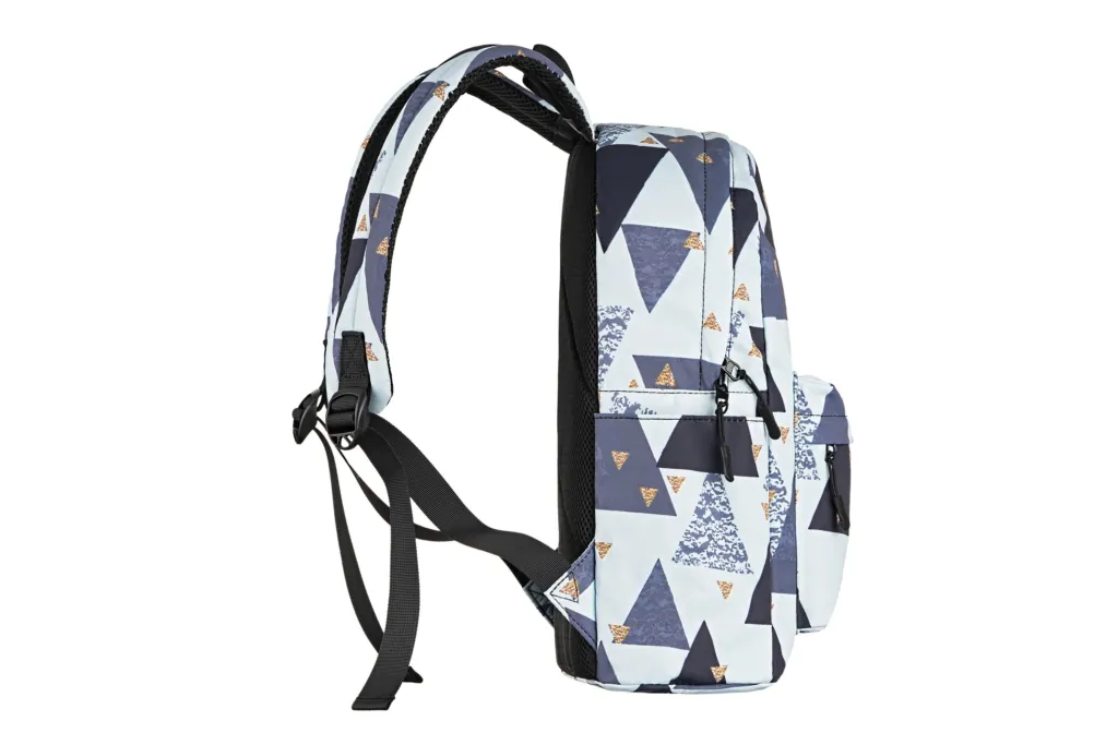 Рюкзак для ноутбука 2E BPT6114WT, TeensPack Triangles 13″, White
