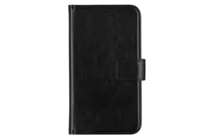 Чехол 2E Eco Leather универсальный для смартфонов с диагональю 5.5-6″, Black