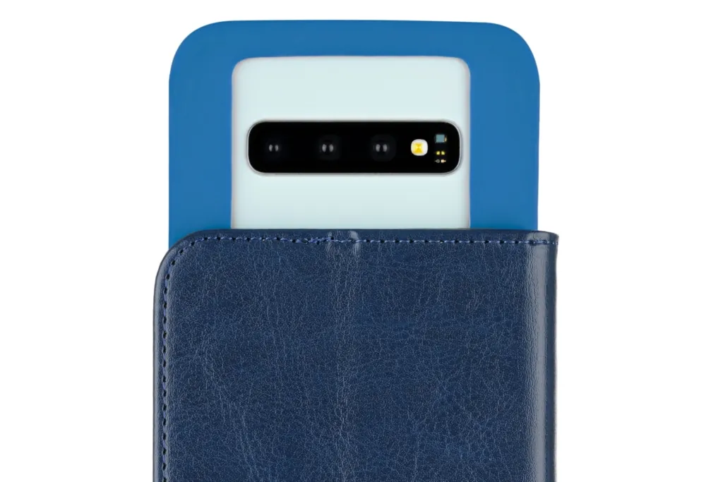 2E Eco Leather Universal Case for smartphones up to 5.5-6″, Navy