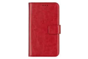 2E Eco Leather Universal Case for smartphones up to 6-6.5″, Red