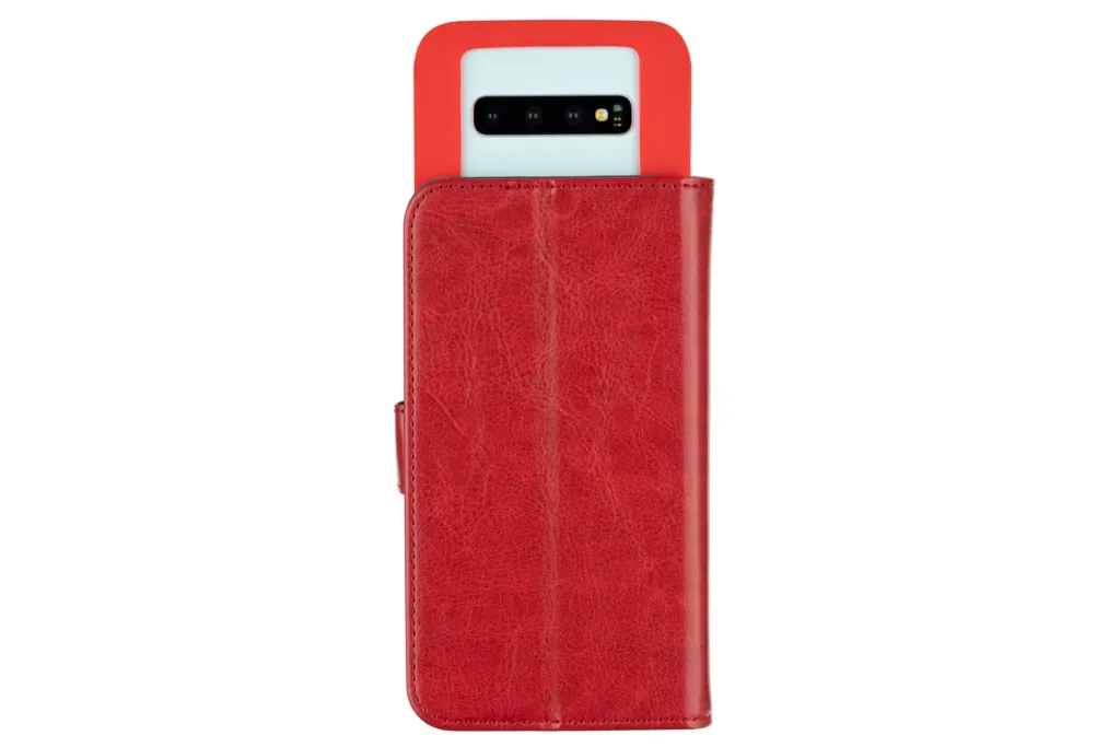2E Eco Leather Universal Case for smartphones up to 6-6.5″, Red