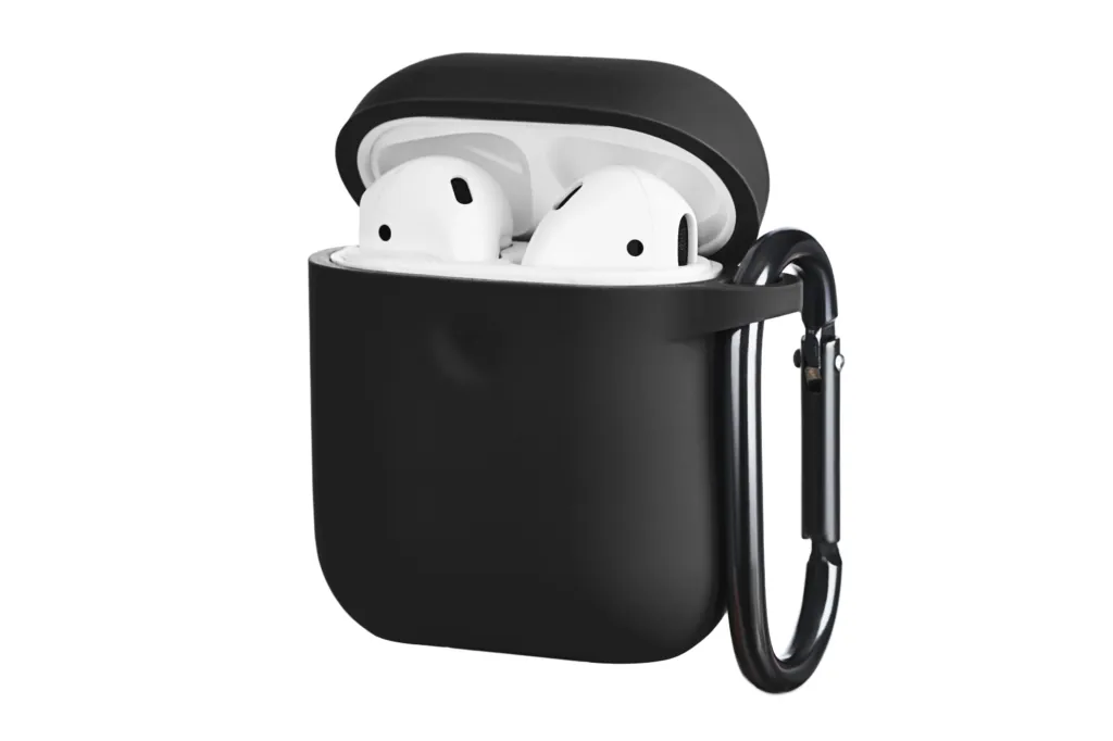 Чохол 2Е для Apple AirPods, Pure Color Silicone (3.0mm), Black