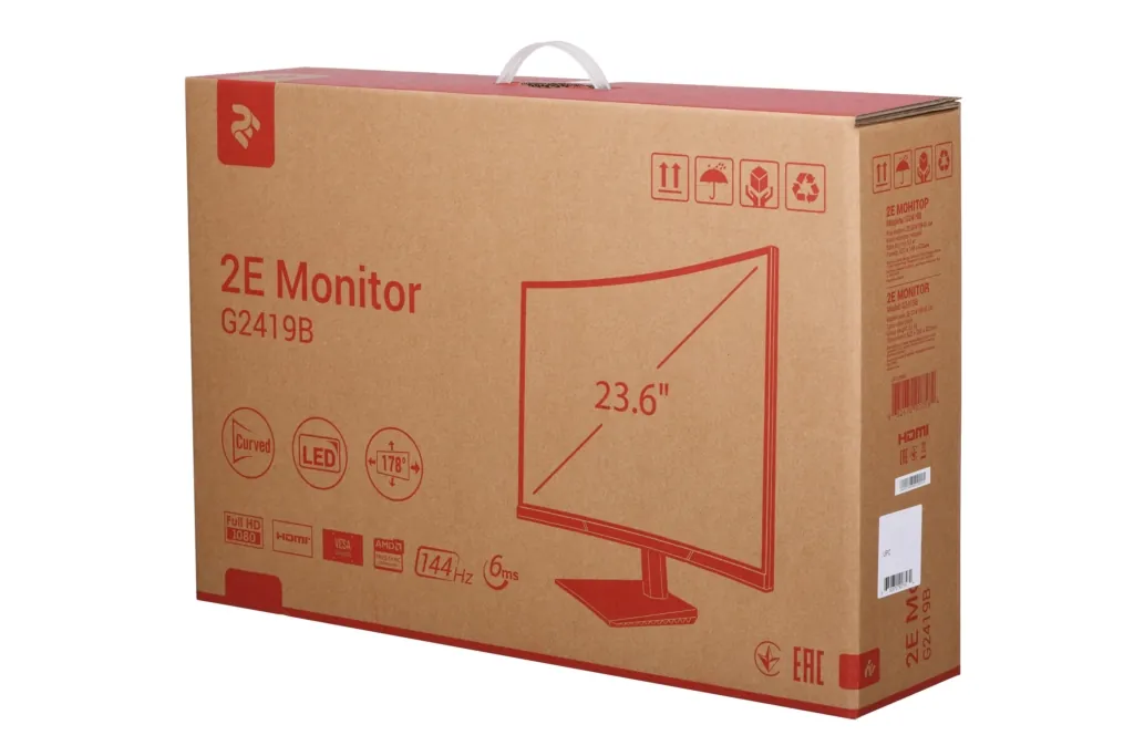 Монитор 2E G2419B Black