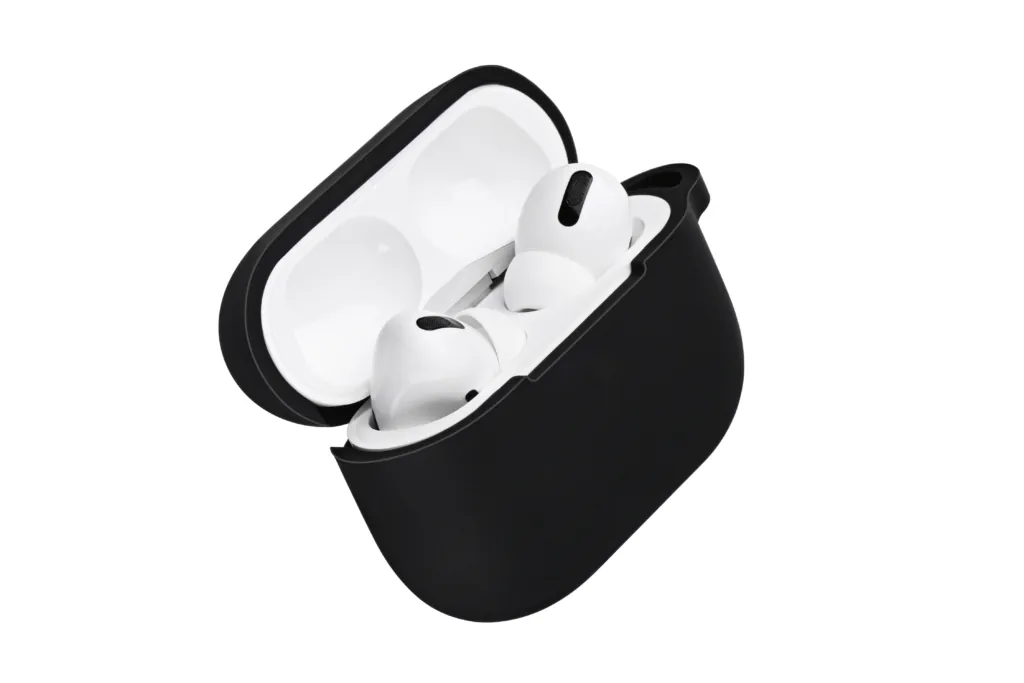 Чехол 2Е для наушников Apple AirPods Pro, Pure Color Silicone (2.5mm), Black