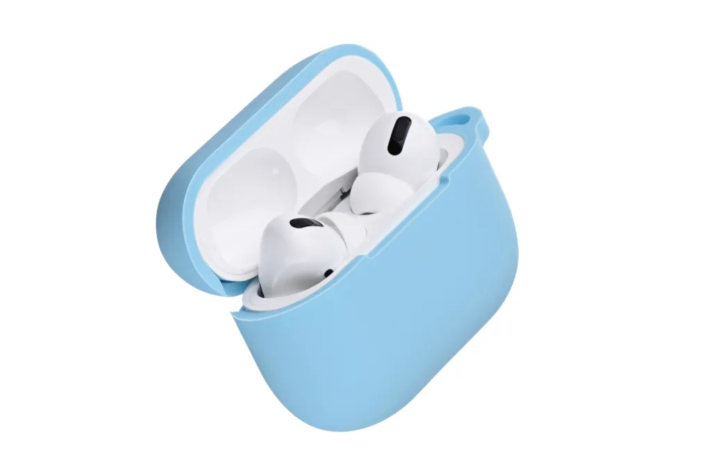 Чехол 2Е для наушников Apple AirPods Pro, Pure Color Silicone (2.5mm), Blue