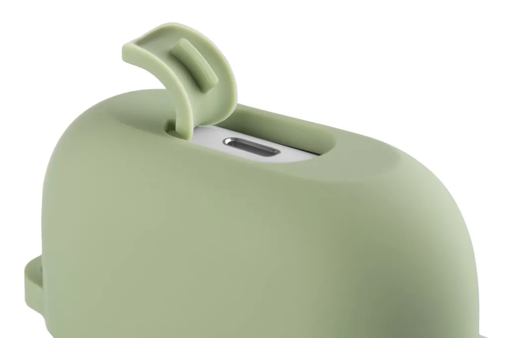 Чохол 2Е для навушників Apple AirPods Pro, Pure Color Silicone (2.5mm), Light green