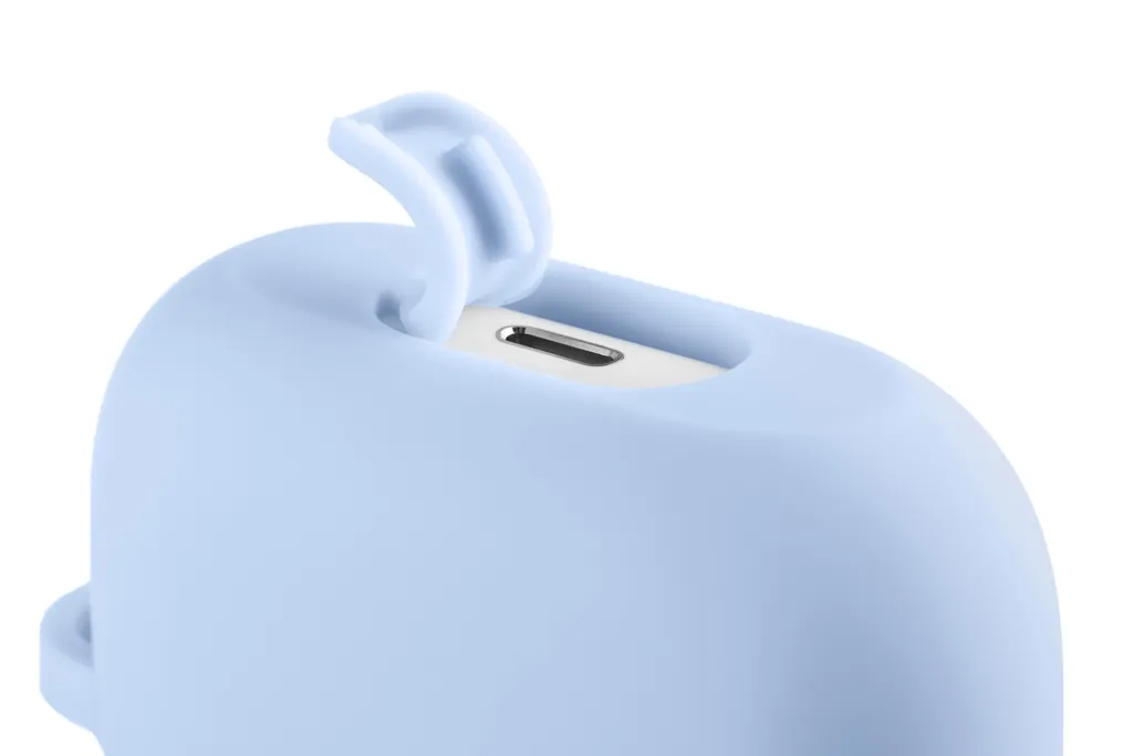 Чехол 2Е для наушников Apple AirPods Pro, Pure Color Silicone (2.5mm), Sky blue
