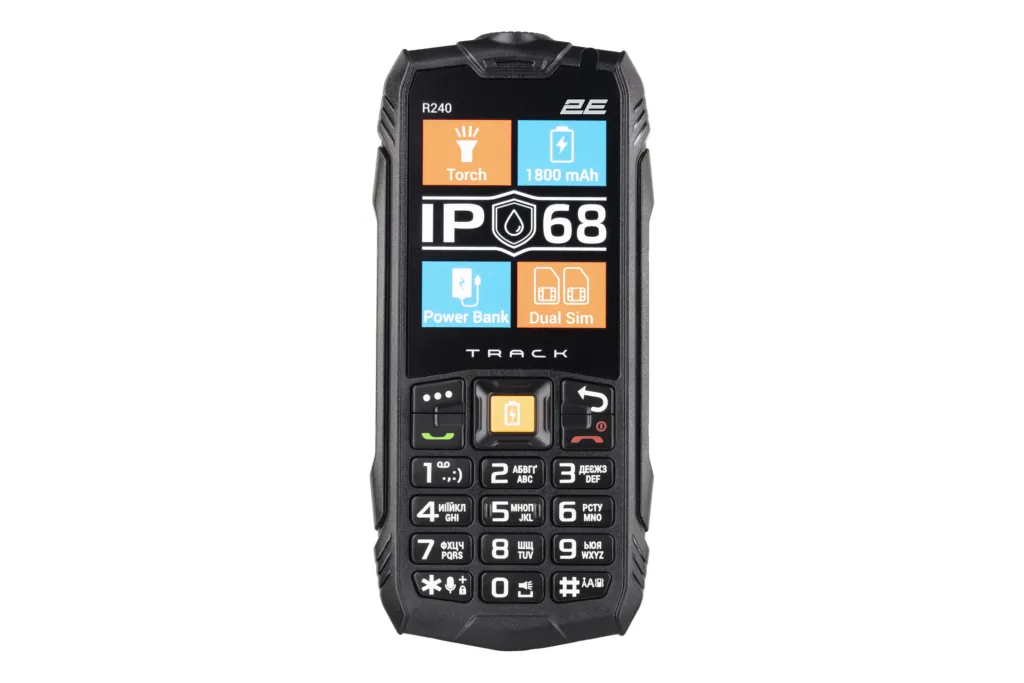 Мобильный телефон 2E R240 (2020) Track DualSim Black