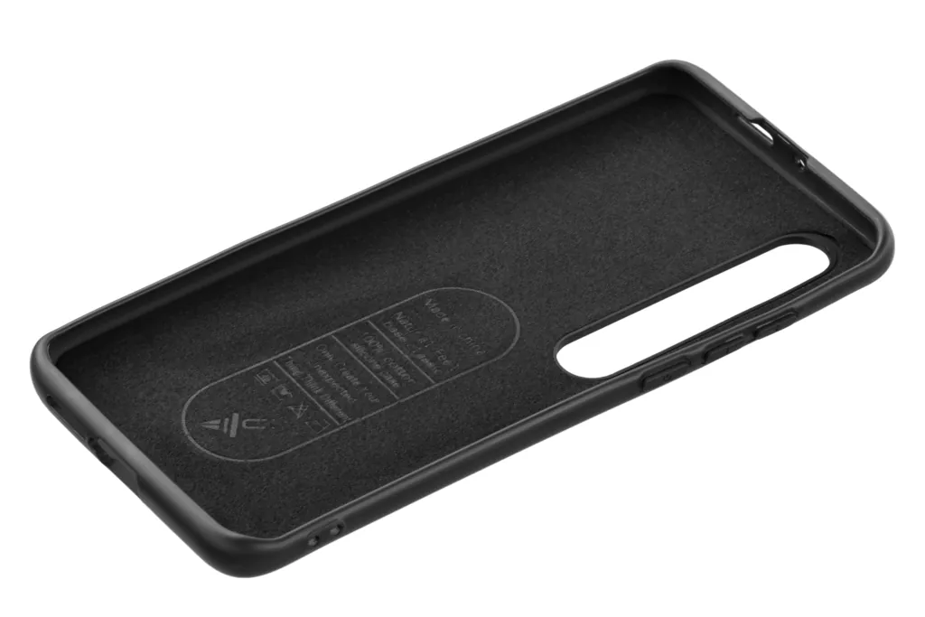 2Е Basic Case for Xiaomi Mi 10, Soft feeling, Black
