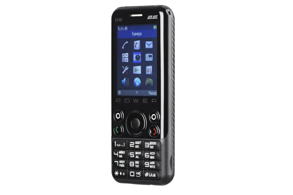 Мобильный телефон 2E E240 POWER DualSim Black