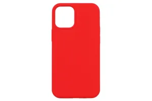2E Case for Apple iPhone 12 (5.4″), Liquid Silicone, Red