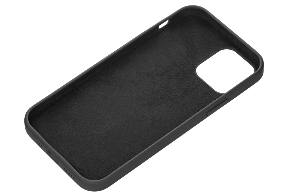2E Case for Apple iPhone 12 (6.1″), Liquid Silicone, Black
