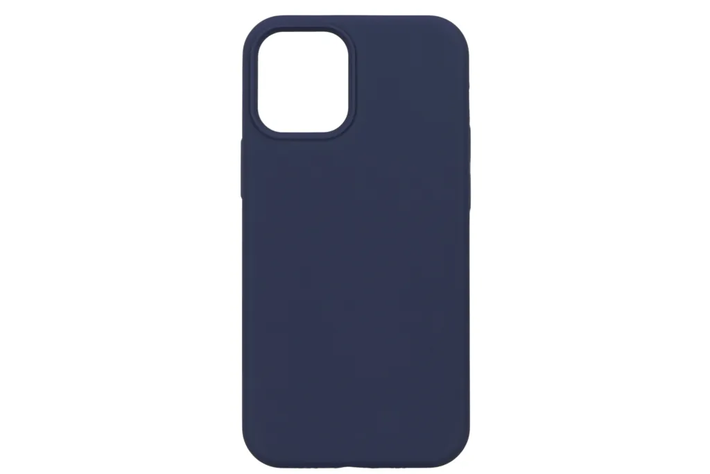 2E Case for Apple iPhone 12 (6.1″), Liquid Silicone, Midnight Blue