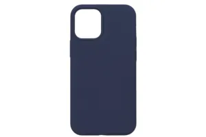 2E Case for Apple iPhone 12 (6.1″), Liquid Silicone, Midnight Blue