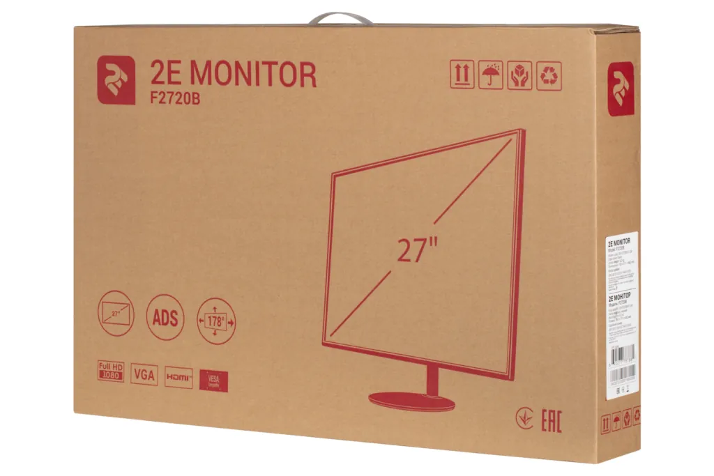 Монитор 2E F2720B Black