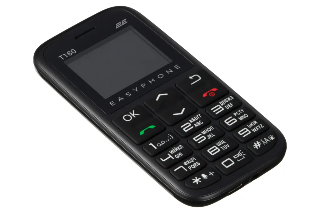 2E Мобільний телефон T180 2020 2SIM Black