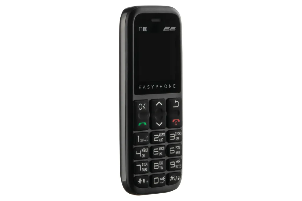2E Мобільний телефон T180 2020 2SIM Black