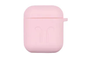 Чохол 2Е для Apple AirPods, Pure Color Silicone Imprint (1.5mm), Light pink