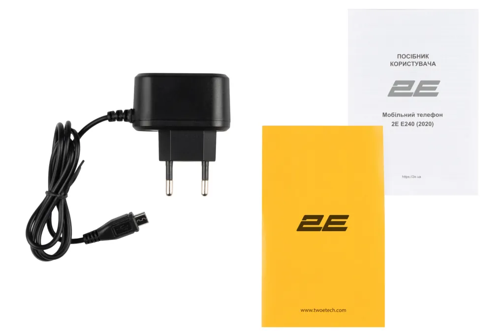 2E Мобільний телефон E240 2020 2SIM Black
