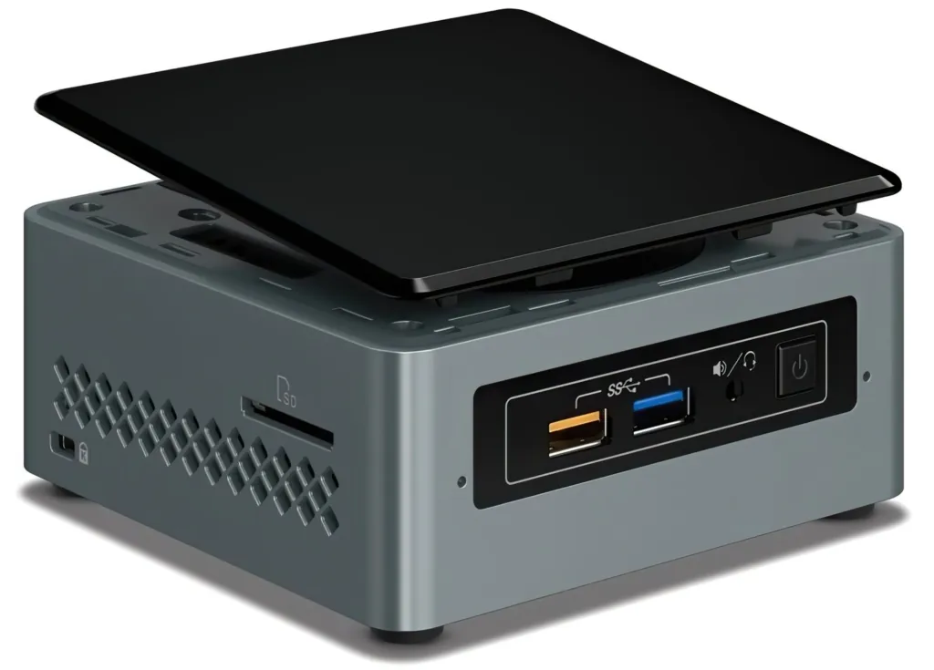 ПК 2E Rational Intel Celeron J3455, SoC, 4Gb, 120F, int, BOXNUC6CAYH, Win10Pro