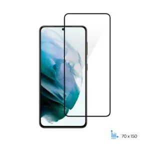 Захисне скло 2E для Samsung Galaxy S21 (G991), 2.5D FCFG, black border