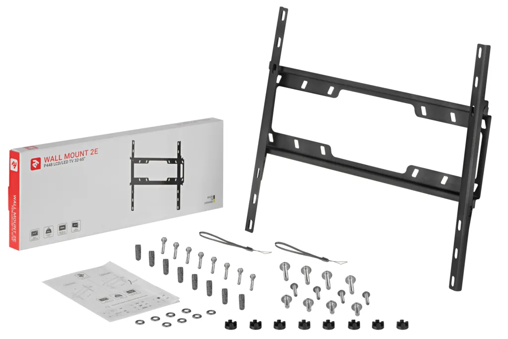 Фиксированное крепление для ТВ 32-65″ 2E P448