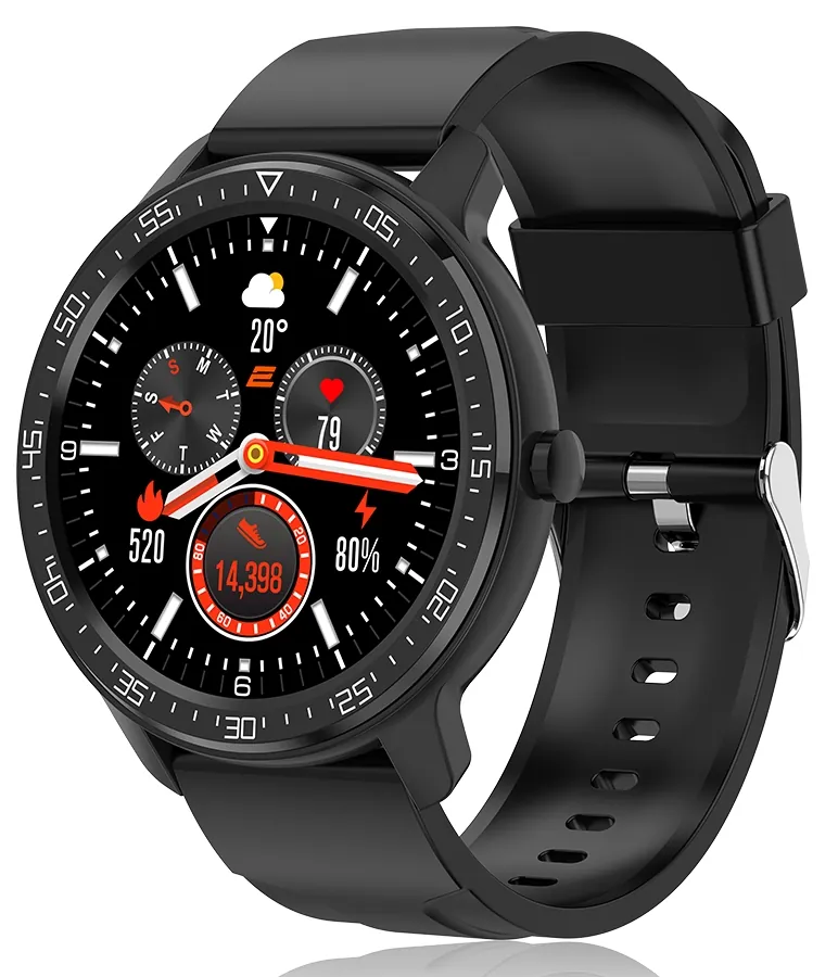 2E Watch Alpha X 46 mm Black-Silver