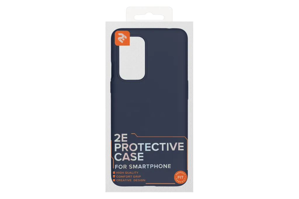 2E Basic case for OnePlus 9 (LE2113), Solid Silicon, Midnight Blue