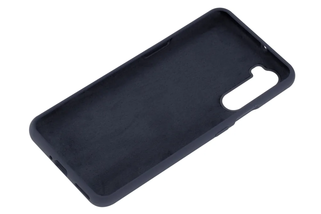 2E Basic case for OnePlus Nord (AC2003), Solid Silicon, Midnight Blue