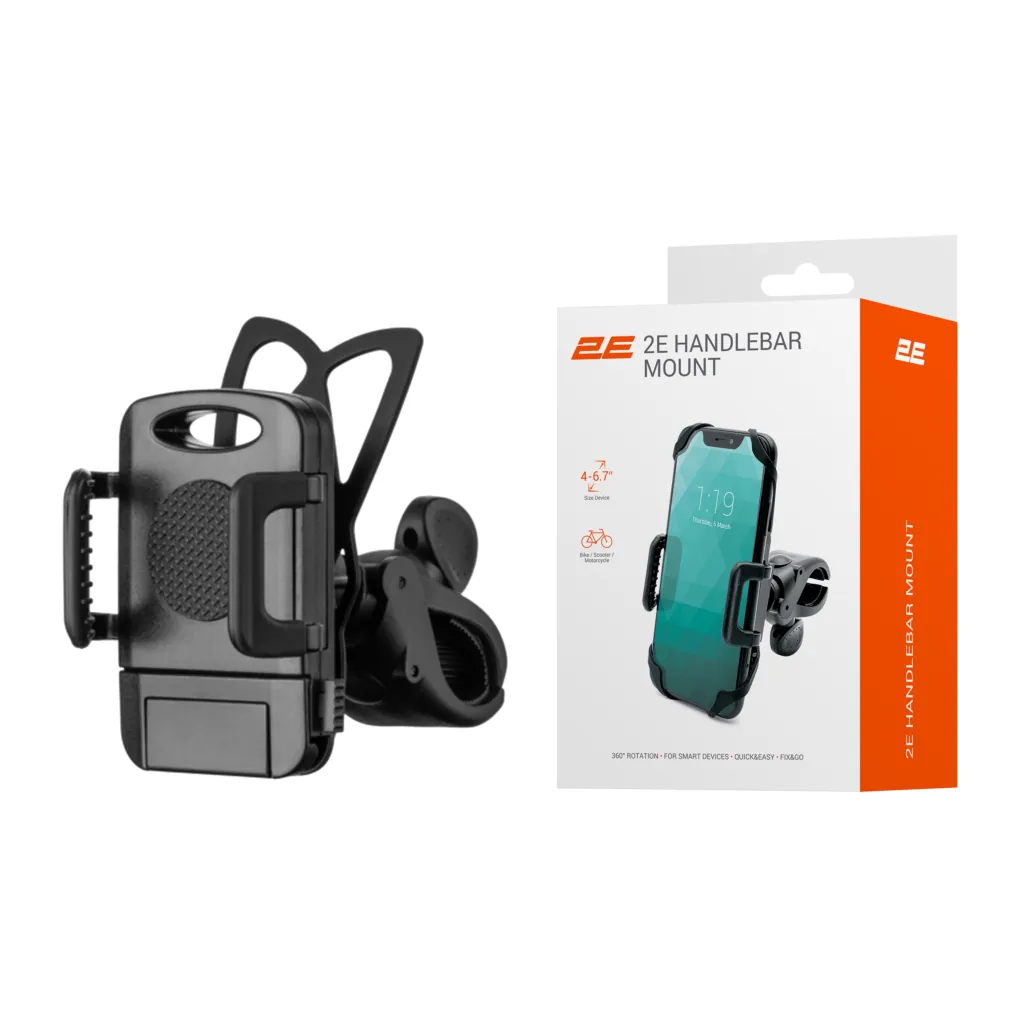 2E-CH01-05 Handlebar Mount for Phone, black