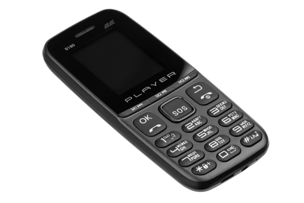 Мобильный телефон S180 2021 Dual SIM Black