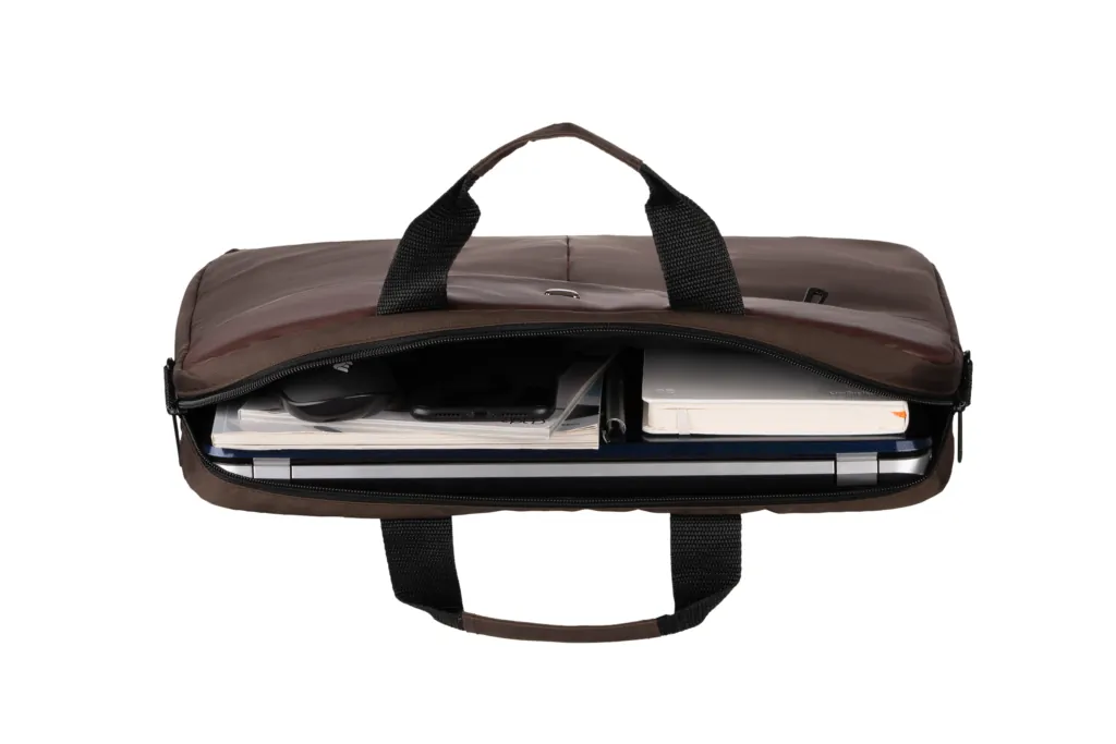 Laptop Bag 2E-CBN616BR, Officeman 16″, Brown