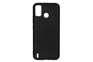2E case for TECNO Spark 6 Go, Soft feeling, Black