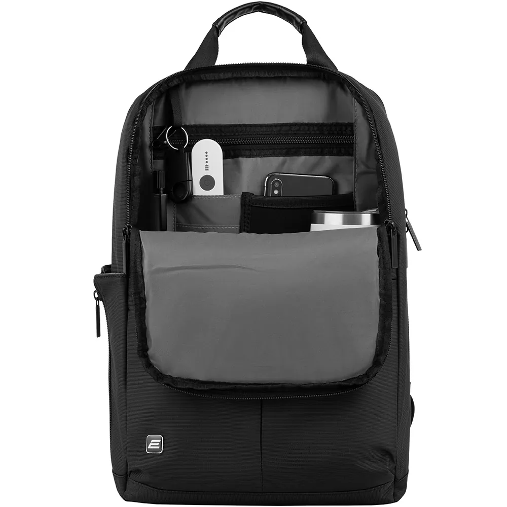 2E Рюкзак City Traveler 14″, чорний