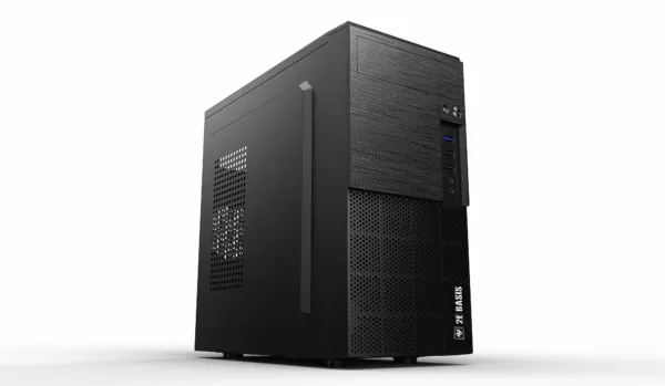 ПК 2E Rational Intel i3-10100, H510, 8Gb, 120F+1000, int, ODD, RD863, 400W, Win10Pro