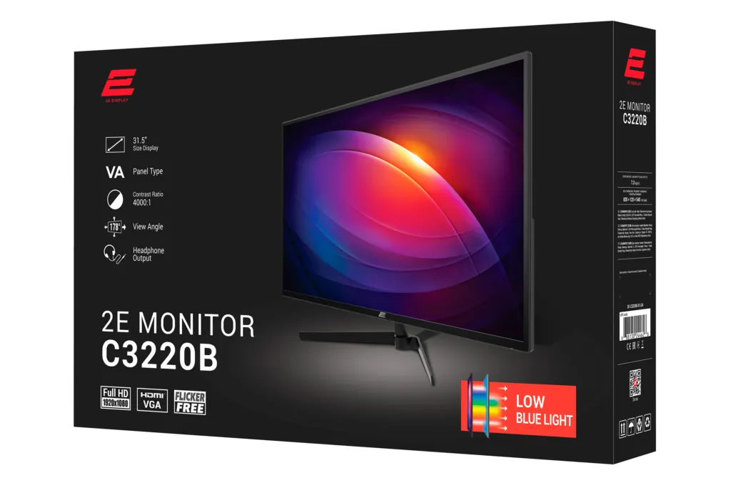 Monitor 2E C3220B Black