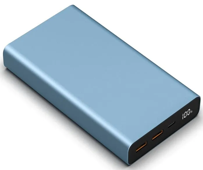Power Bank 2E 20000 мАч PD, QC 100W Blue Steel