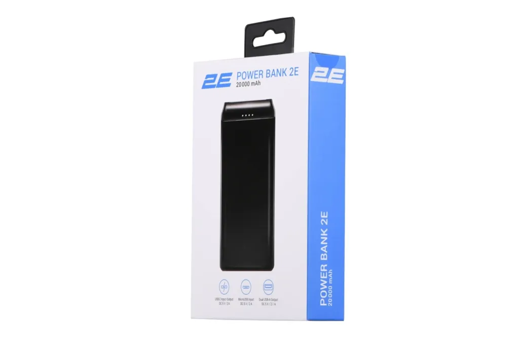 Power Bank 2Е 20000 мАч Black