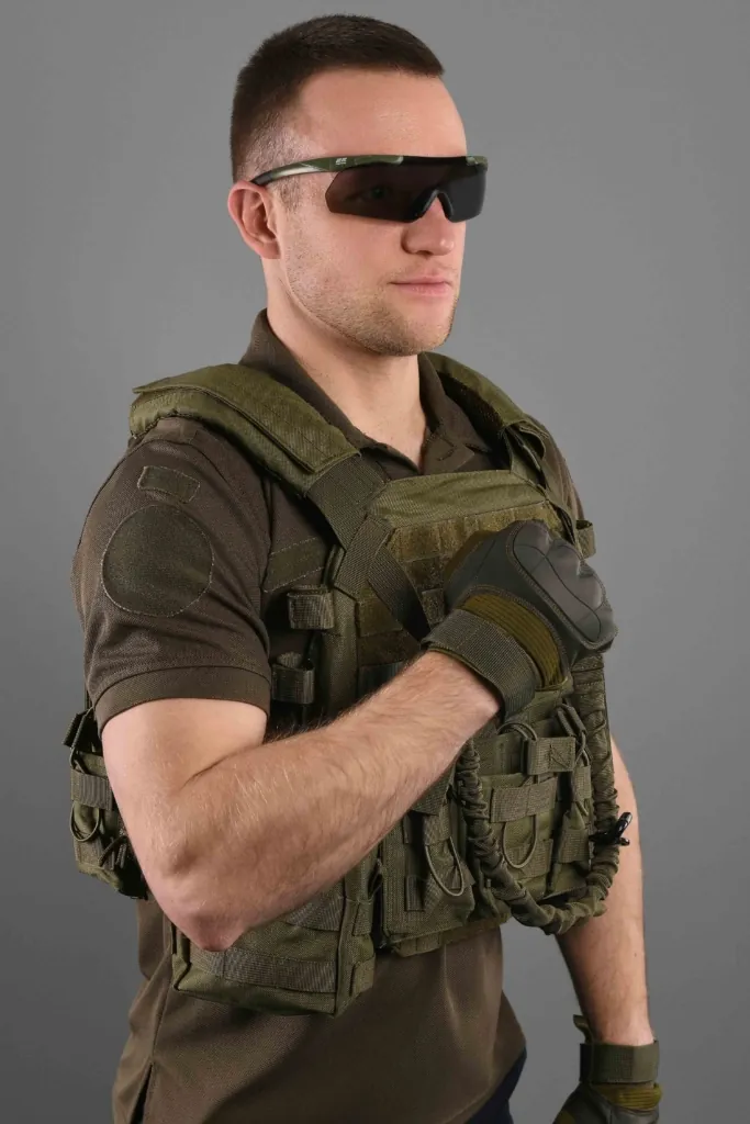 2E Military Gloves, Sensor Touch M, OD Green 2E-MILGLTOUCH-M-OG