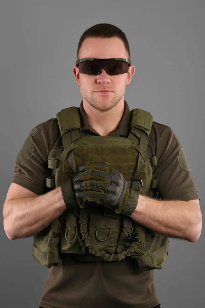 2E Military Gloves, Sensor Touch M, OD Green 2E-MILGLTOUCH-M-OG