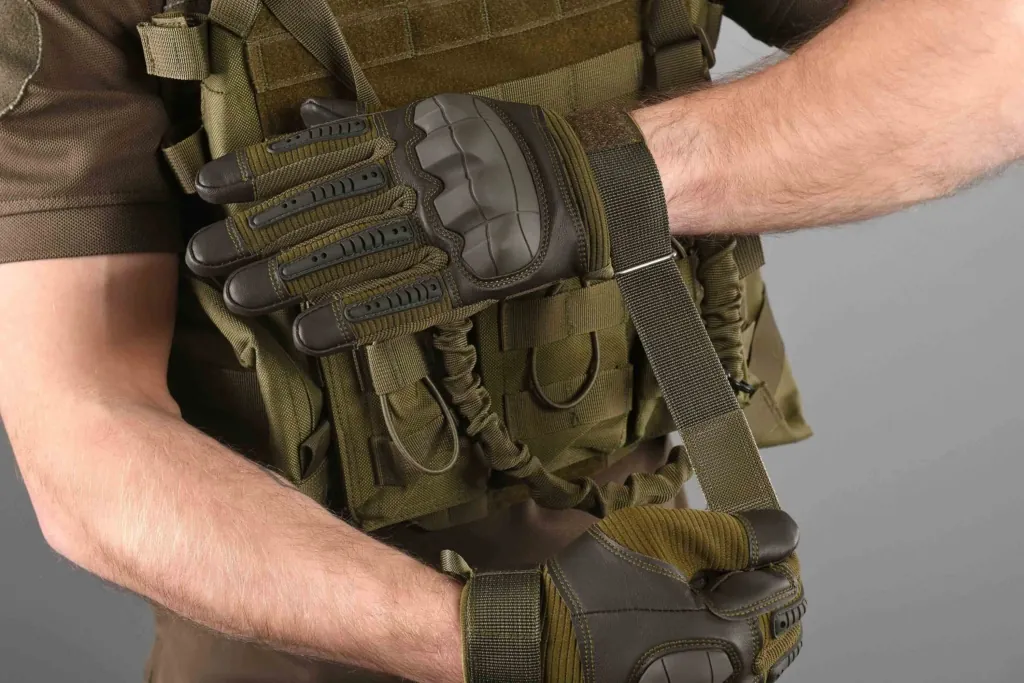 2E Military Gloves, Sensor Touch M, OD Green 2E-MILGLTOUCH-M-OG