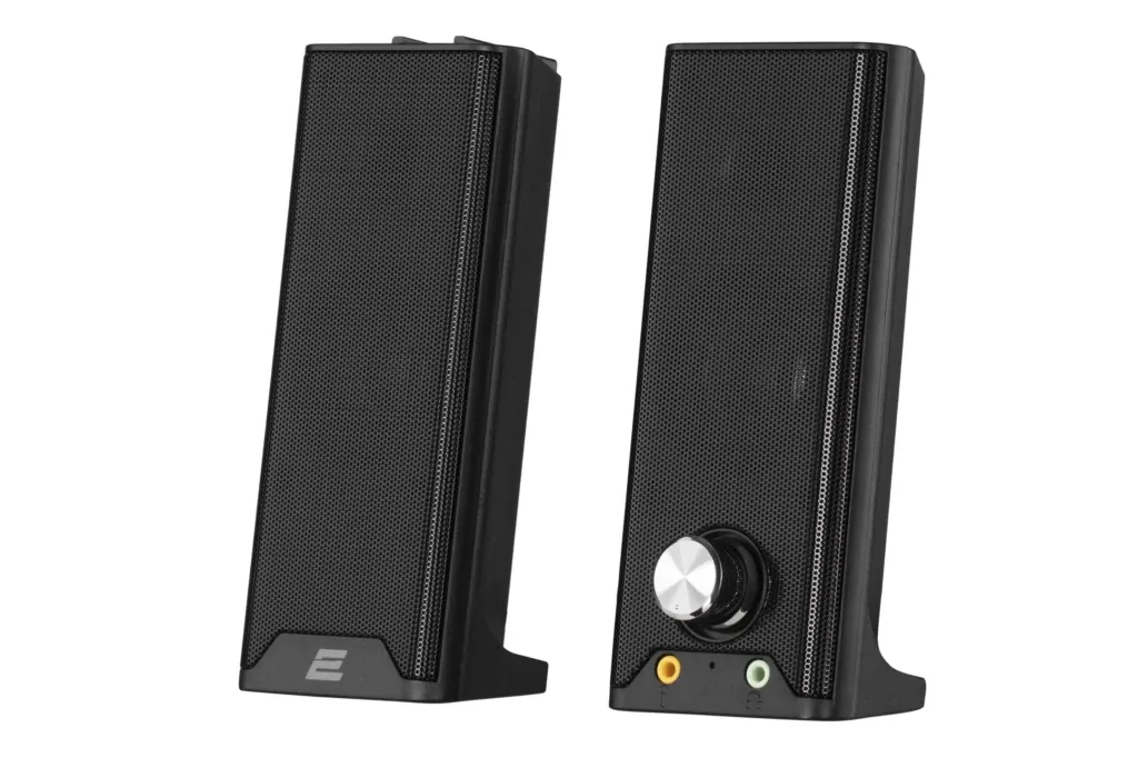 Computer speakers 2E PCS203, 2.0, USB, Metal Black