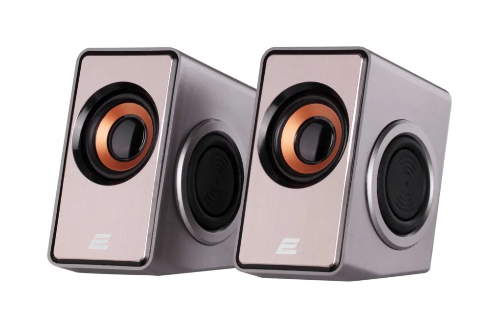 Multimedia speakers 2E PCS204, 2.0, USB, Silver