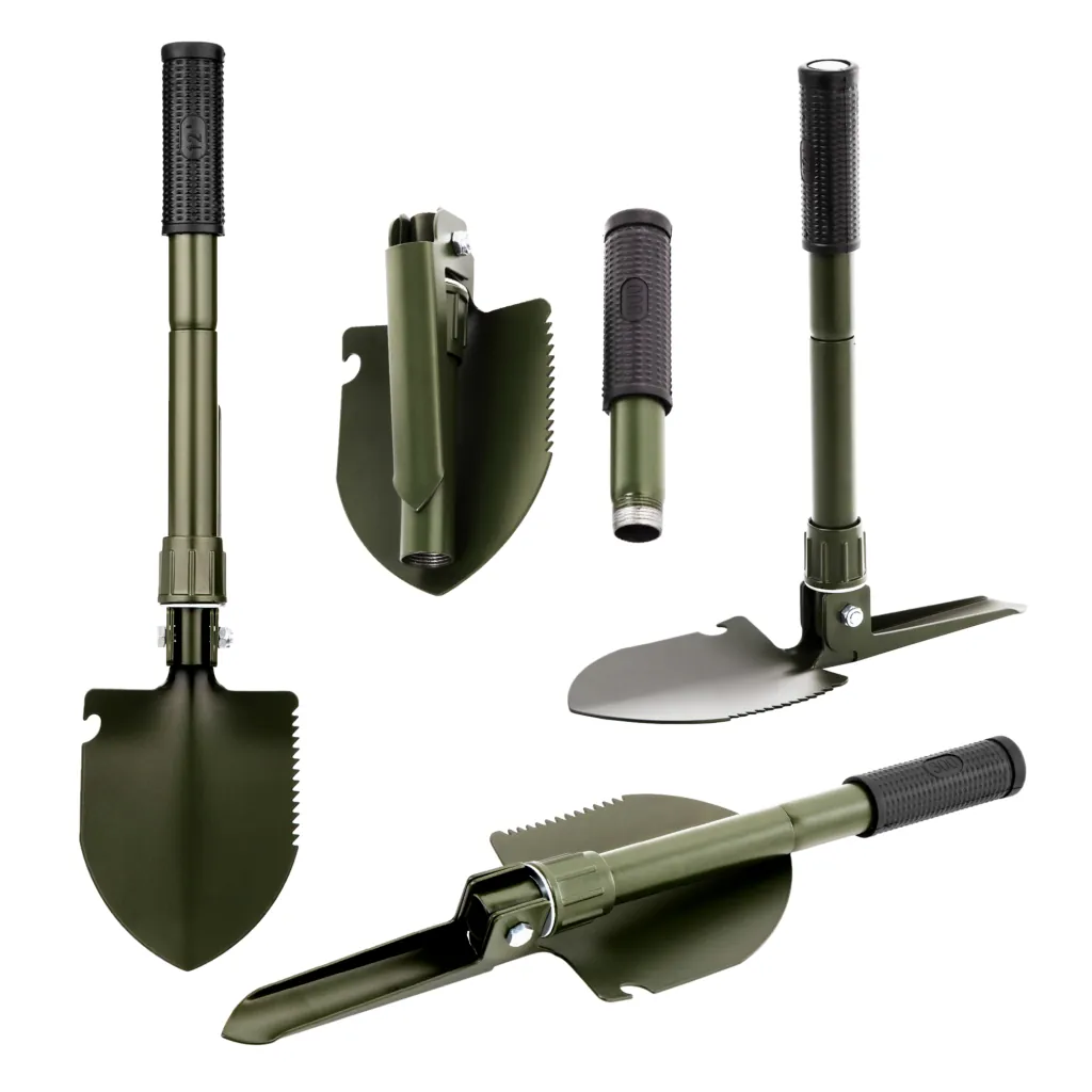 Лопата складная 2E Compact, 1.5мм, 41см, 0.45кг, чехол