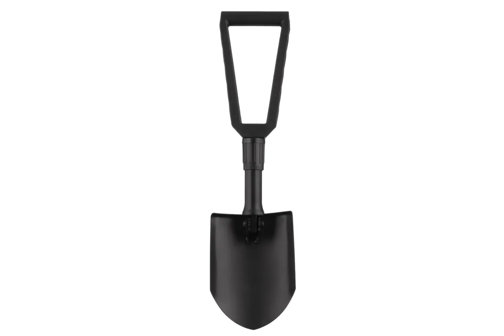 2E Shovel folding Nato-design, 1.5mm, 59cm, 0.96kg, case