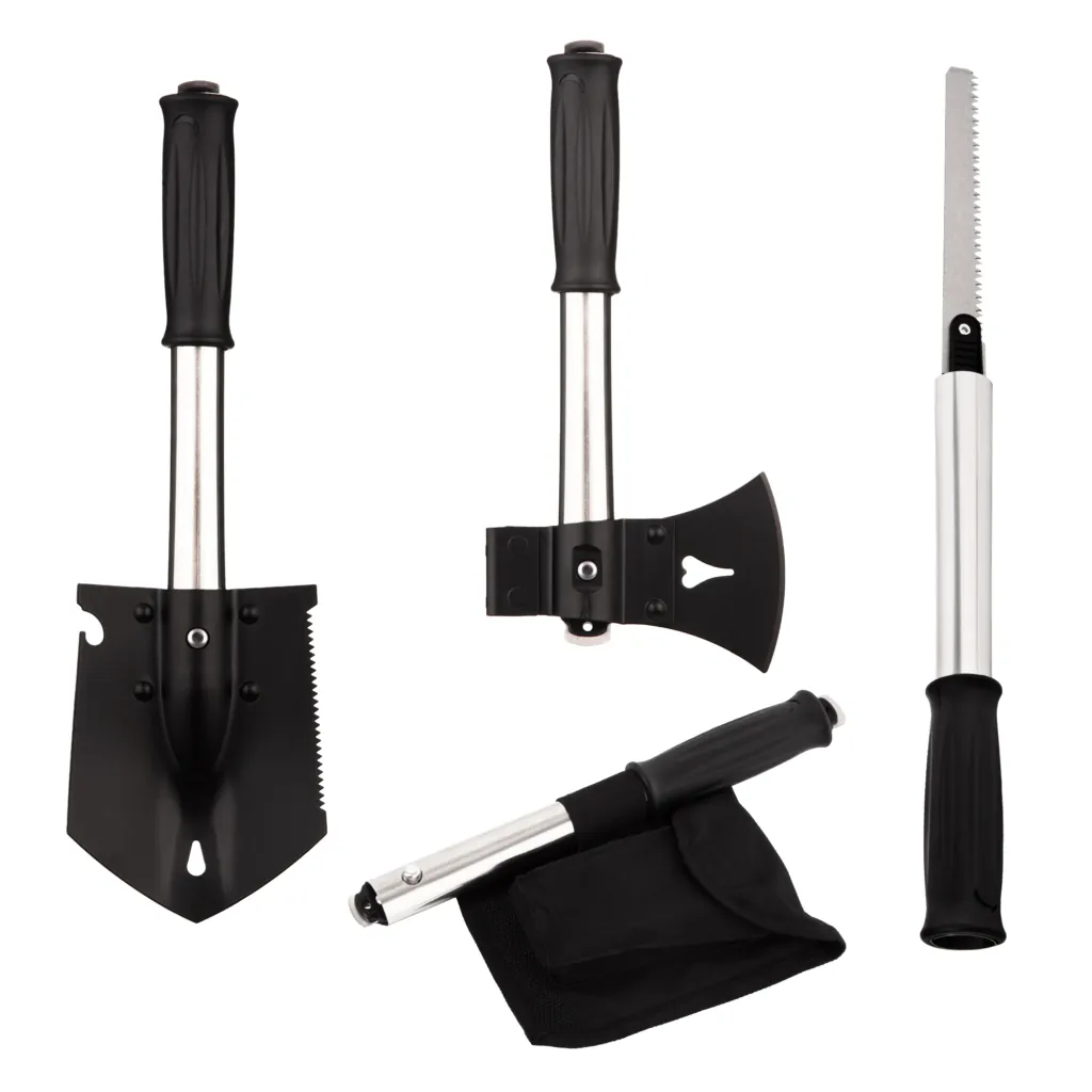 2E Shovel folding, 6in1, 17cm, 0.82kg, case