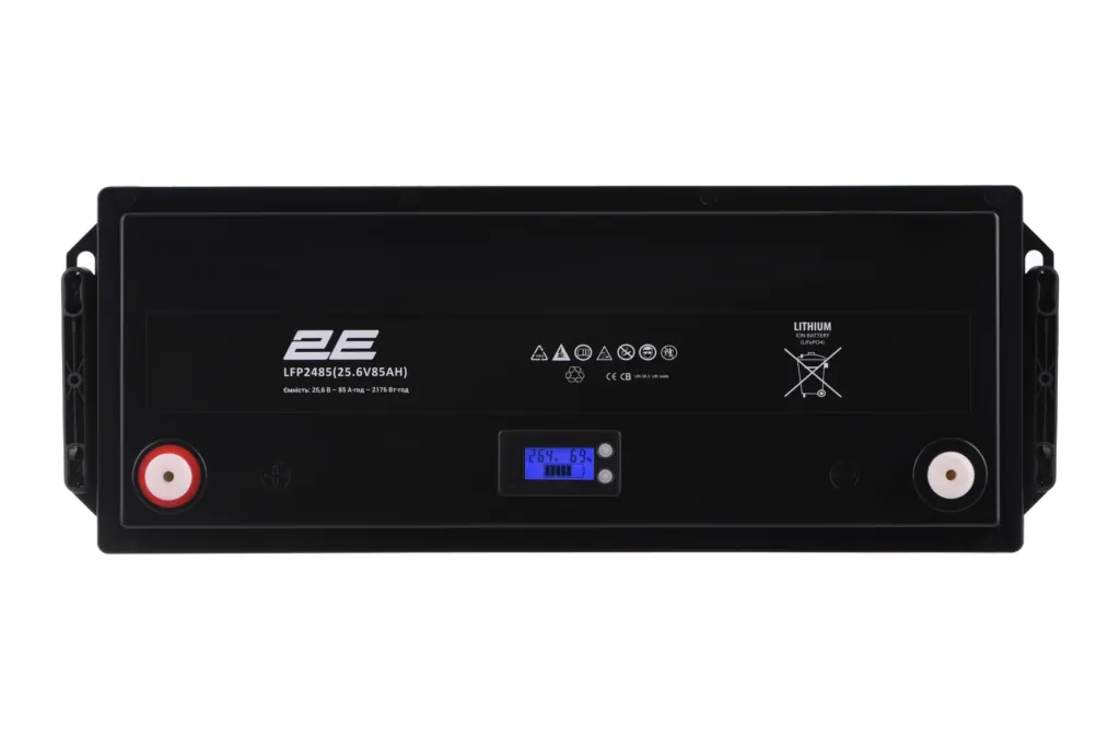 Аккумуляторная батарея 2E LFP2485 24V/85Ah LCD 8S